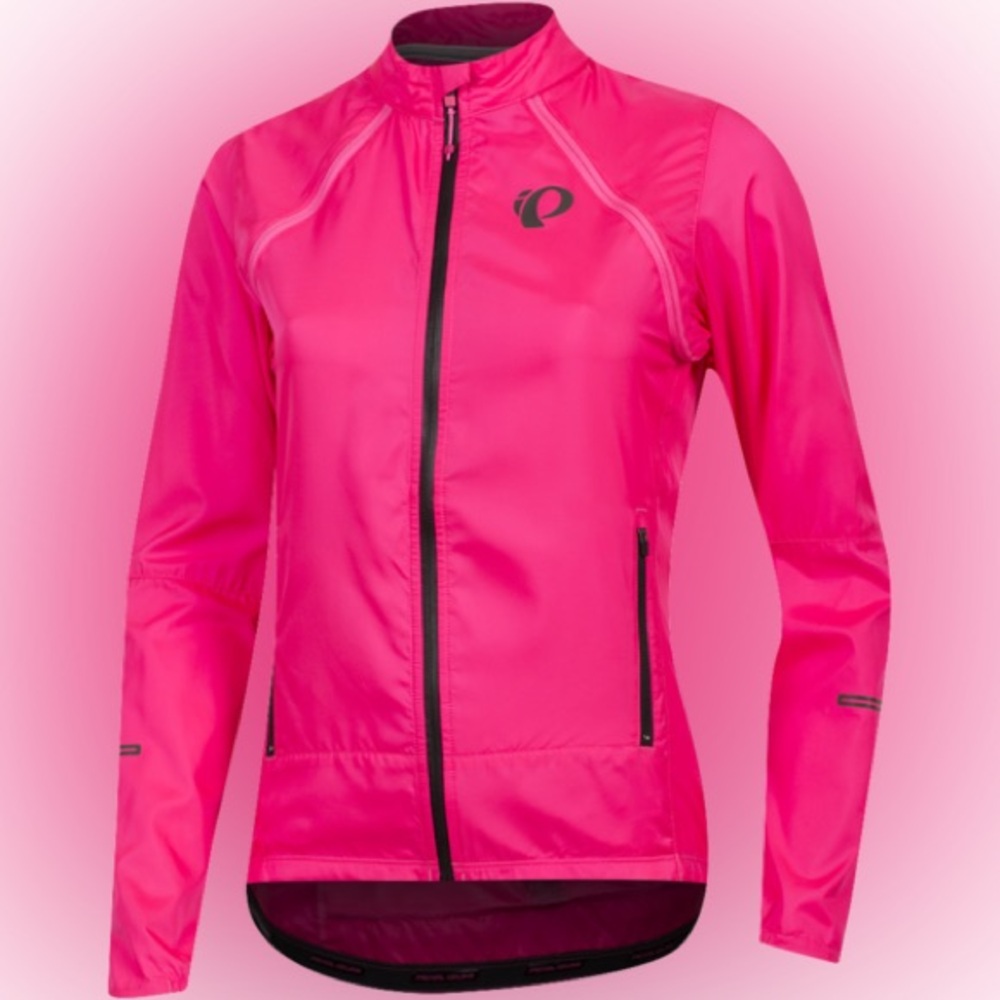 Pearl Izumi Women's Elite Escape convertible Barrier Jacket Bright Pink 
Size S